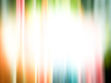 Bulanık ışık izleri, soyut güzellikte.