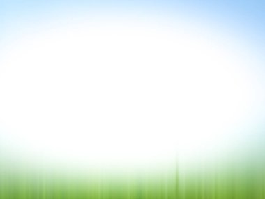 Beyaz gökyüzü ile yeşil çimen arkaplan