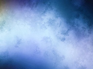 soyut grunge mavi arka plan ile metin için yer