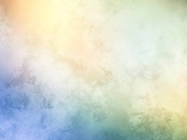 Mavi ve sarı suluboyanın soyut arkaplanı. Vektör. resimleme