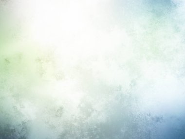 Yeşil ve beyaz suluboya ile soyut pastel arkaplan