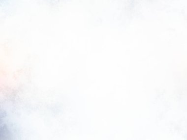 Beyaz arkaplanda soyut renkli suluboya. Dijital resim.