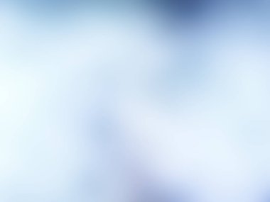 Bulanık ışıklarla soyut mavi ve beyaz arkaplan