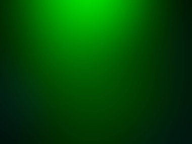 Siyah arkaplanlı yeşil ışık gradyanı. Ürününüz veya ürün arkaplanınız için grafik tasarımı.