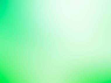 Bulanık ışık ile soyut yeşil ve beyaz arkaplan.