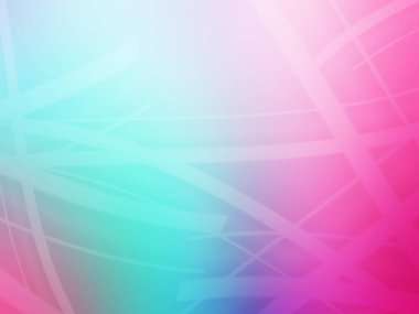 Açık pembe, mavi vektör soyut plan arkaplanı. Zarif tasarım ve gradyan ile gösterişli soyut çizimler. İşinin yeni yolu.