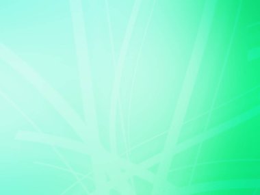 Bulanık çizgileri olan soyut yeşil arkaplan, vektör illüstrasyonu