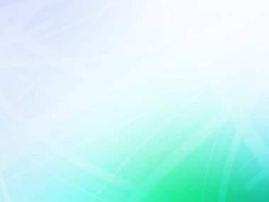 Açık Mavi, çizgileri ve üçgenleri olan yeşil vektör arkaplanı.