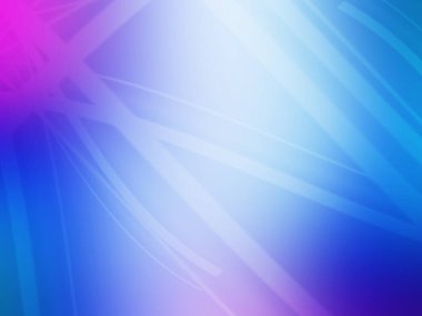 Açık pembe, mavi vektör parlak dokuyu bulanıklaştırdı. Soyut bir şekilde parlayan renkli bir illüstrasyon. İş tasarımınız için yeni biçim.