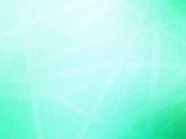 Parlatıcı ve desenli soyut arkaplan, desenle kesişen şablon ile yeşil