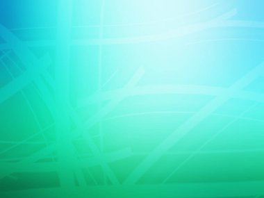 Açık mavi, kıvrımlı yeşil vektör dokusu. Değişken şekilli bir örnek. Çizgiler. İşiniz için yeni renkli tasarım.