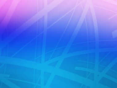 Açık pembe, çizgileri ve çizgileri olan mavi vektör arkaplanı.