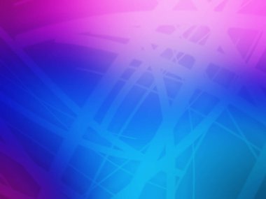 Açık mor, pembe çizgileri ve dikdörtgenleri olan vektör düzeni. Çizgiler ve dikdörtgenlerle dekoratif soyut çizimler. İlanınız için şablon.