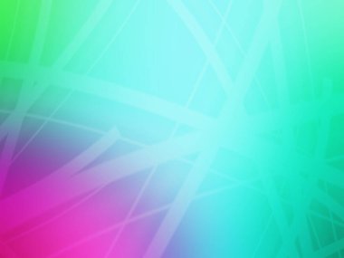 Açık pembe, çizgileri olan yeşil vektör deseni. Renkli şekilli modern soyut illüstrasyon. Reklamlar için kalıp, poster.