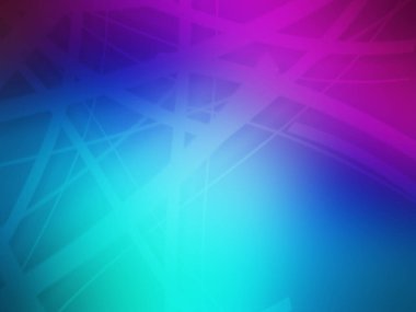 Açık mor, poligonal çizgileri olan mavi vektör arkaplan. Üçgen şekilli parıltılı soyut çizimler. Broşürler, broşürler için desen.