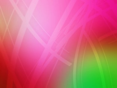 Açık yeşil, kırmızı vektör soyut desenli çizgiler. Basit bir şekilde parlayan renkli çizimler. İşiniz için akıllı desen.