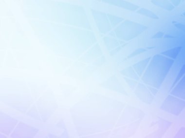 geometrik şekilleri ve üçgenleri olan soyut beyaz ve mavi çokgen arkaplan