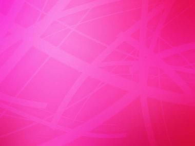 Açık pembe, sarı arka planda çizgiler ve daireler var. Bulanık çizgi damlaları olan soyut simli çizimler. duvar kağıtları için şablon.