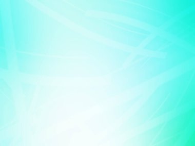 Açık yeşil, eğri çizgileri olan mavi vektör şablonu.