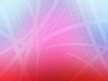 Açık Pembe, eğri çizgileri olan kırmızı vektör arkaplanı.