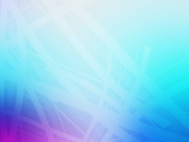 Açık pembe, çizgileri ve üçgenleri olan mavi vektör düzeni. Üçgen şekilli parıltılı soyut çizimler. Reklamlar için tasarım.