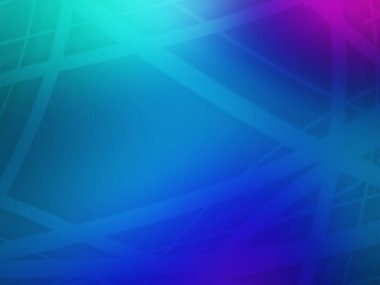 Açık mavi, soyut çizgilerle kırmızı vektör çizimi, soyut üçgen desenli bulanık çizgilerle parıltılı soyut çizim. Dizaynınız için modern şablon.