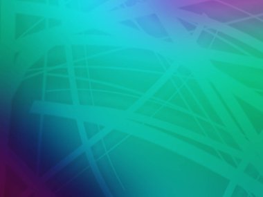 Açık mavi, çizgileri ve çizgileri olan yeşil vektör dokusu.