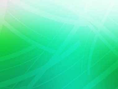 Bükülmüş çizgileri olan Açık Yeşil vektör arkaplanı.