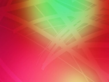 Açık pembe, çizgileri olan sarı vektör arkaplan. Bulanık çizgileri ve üçgenleri olan parlak soyut çizimler. Reklamınız için yeni tasarım.