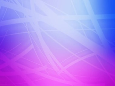 Açık pembe, mavi vektör bulanık desen. Soyut ve gradyan renkte renkli çizimler. İşiniz için yeni biçim tasarımı.