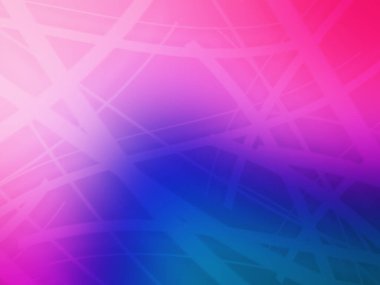 Açık mavi, kırmızı vektör arkaplan ve çokgen stili. Soyut ve çizgili dekoratif tasarım. Dizaynınız için akıllı satırlar.