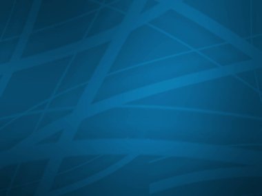 Çizgiler, çizgiler ve noktalarla soyut mavi eğimli arkaplan.