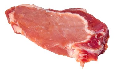 taze et beyaz zemin üzerine izole