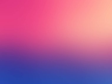 yumuşak pembe renk eğimleri.