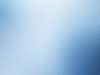 Tasarım için soyut bulanık mavi ve beyaz gradyan renk arkaplanı.