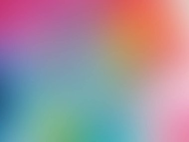 Bulanık renkli degrade arka plan