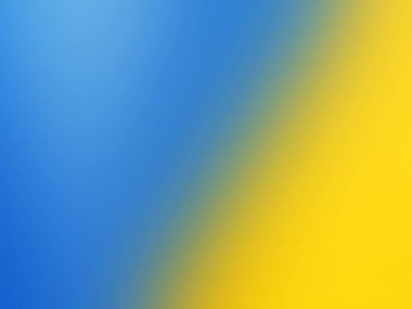 Gradyan mavisi, sarı, sarı, yumuşak renk. Tasarımınız için soyut yumuşak arkaplan.