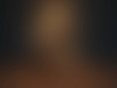 Soyut lüks bulanık kahverengi renk gradyanı. Ürünlerinizi sergilemek için stüdyo duvarı olarak kullanılır..