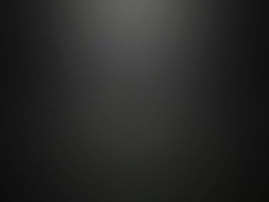 siyah gradyan stüdyo arka planı. 3d oluşturma.