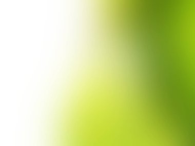 Soyut, bulanık yeşil ve sarı arkaplan. Renkli gradyan tasarımı