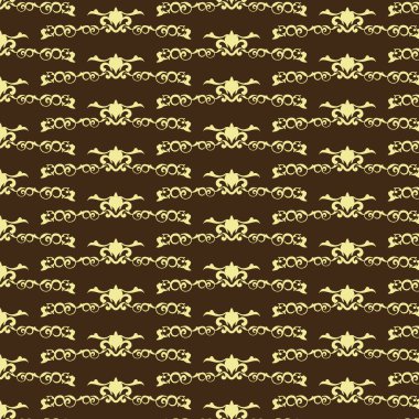 Kusursuz vintage desen, eski desen, eski arkaplan