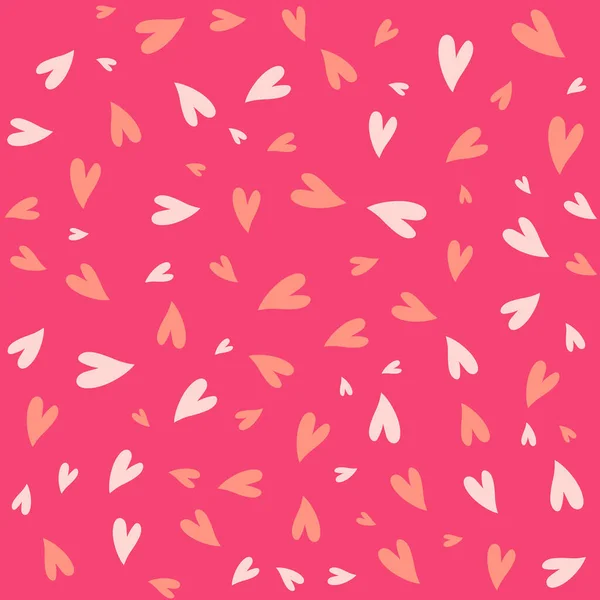 Nahtloses Herzmuster Liebesmuster Valentinstag Muster — Stockfoto