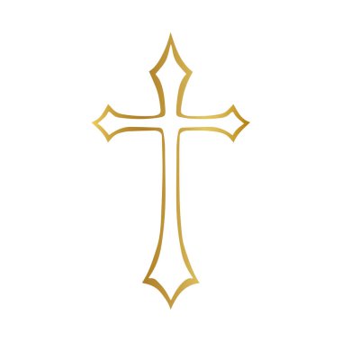 Hıristiyan haçı Kelt haçı, Hıristiyan haçı, Hıristiyanlık, altın, altın haç vektörü