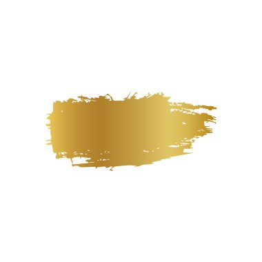 Altın grunge fırça fırça darbeleri, grunge altın işareti, grunge çerçeve, altın sıçrama çerçeve