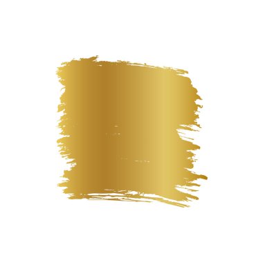 Altın grunge fırça fırça darbeleri, grunge altın işareti, grunge çerçeve, altın sıçrama çerçeve