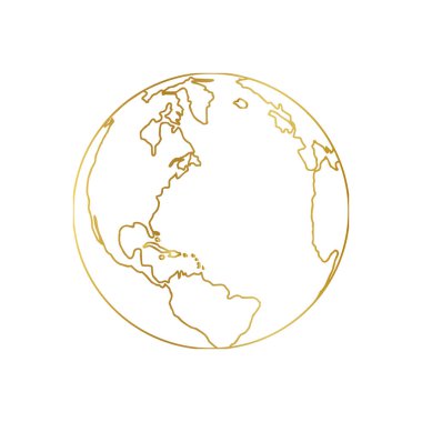 Altın Toprak Dünya haritası vektörü, altın toprak vektörü, altın toprak işareti, altın toprak simgesi