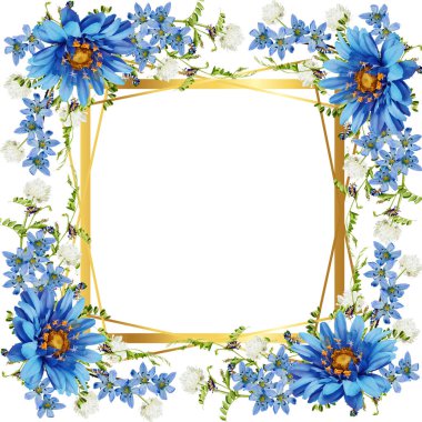 Çiçekli tebrik kartı, çiçek sınırları, hediye kartı.