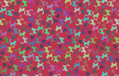 Kusursuz aşk kedisi deseni, aşk kedisi 