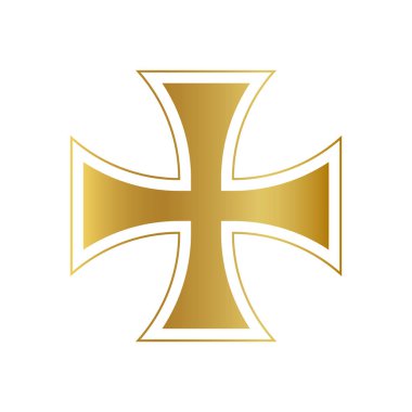 Hıristiyan haçı Kelt haçı, Hıristiyan haçı, Hıristiyanlık, altın, altın haç vektörü
