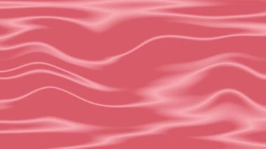 Pembe saten kumaş dalgalanması